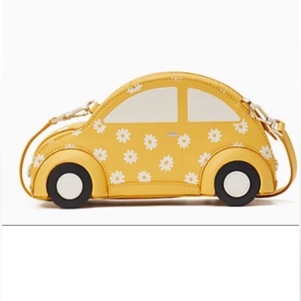 Kate Spade Volkswagen Buggy Yellow Daisy Crossbody bag